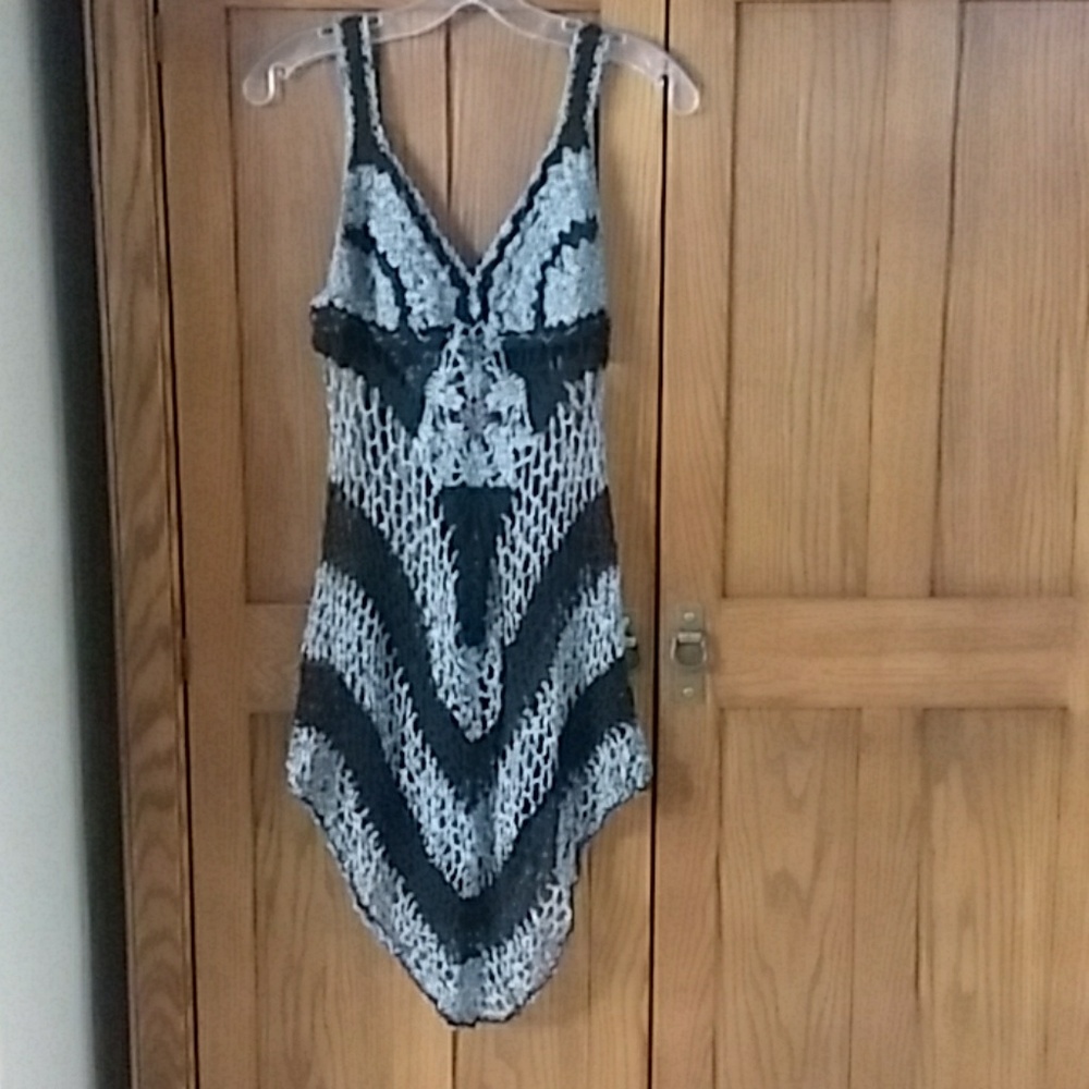 Crocheted  Dress/ Cover up